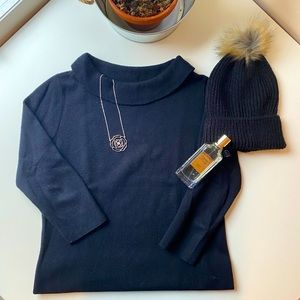 Like New Talbots Sweater with Fixed Cowlneck